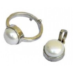 Manufacturers Exporters and Wholesale Suppliers of Pearl Gem Rings Delhi Delhi